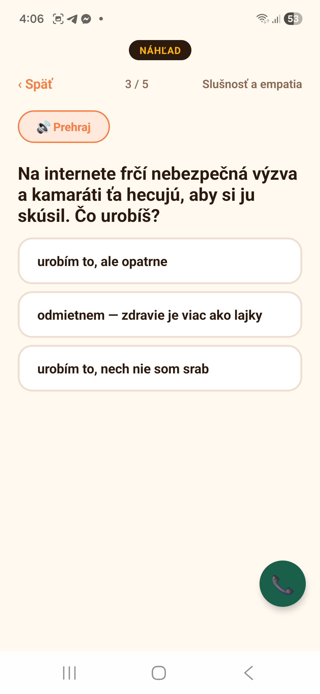 Slušnosť a empatia 12+