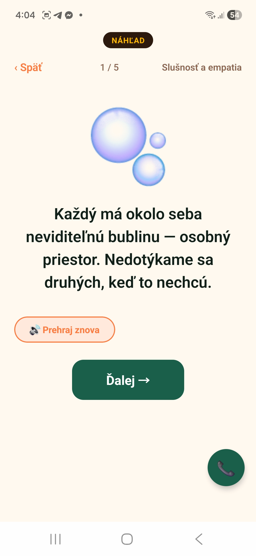 Slušnosť a empatia 7-9