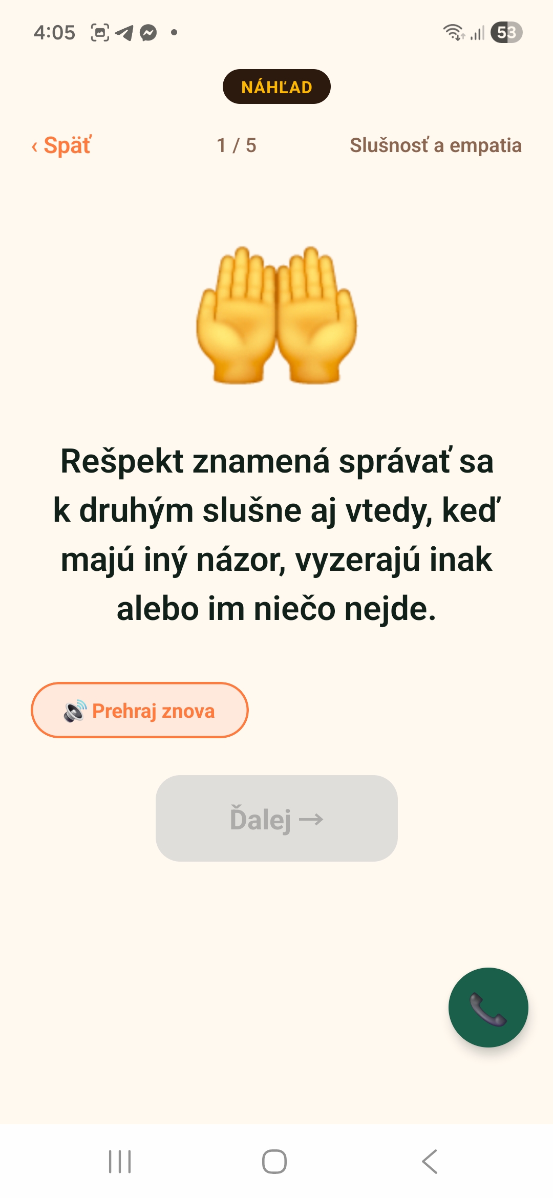 Slušnosť a empatia 9-12