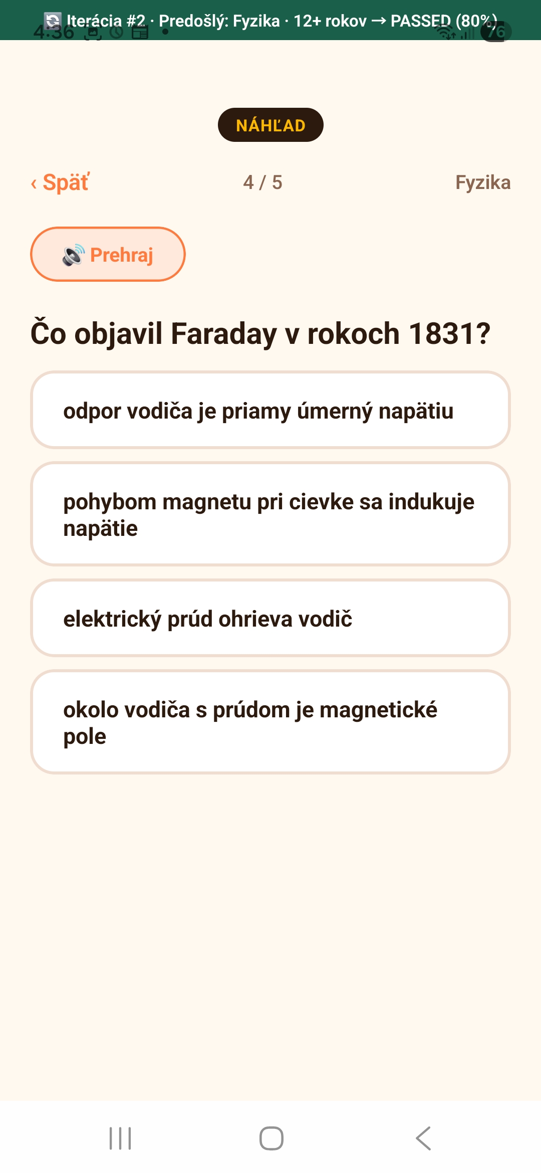 Fyzika 12+ — čo objavil Faraday