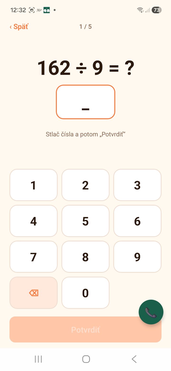 Násobilka a delenie – 162 ÷ 9